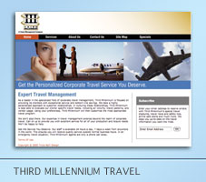 Third Millennium Travel Web Project