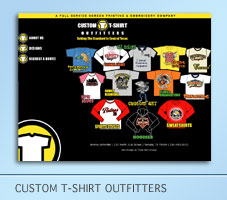 Custom T-Shirt Outfitters Web Project