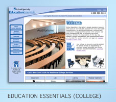 School Specialty Education Essentials Web Project