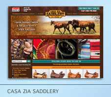 Casa Zia Saddlery ECommerce Project